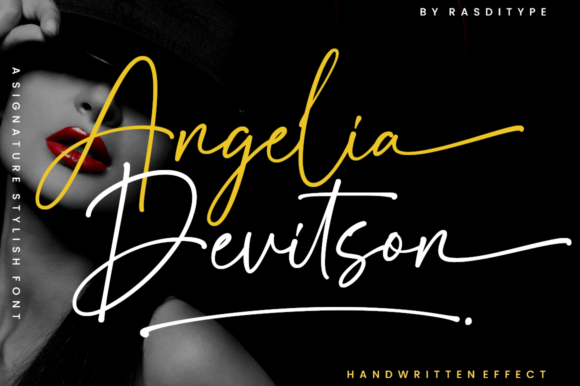 Angelia Devitson Font for Elegant Branding