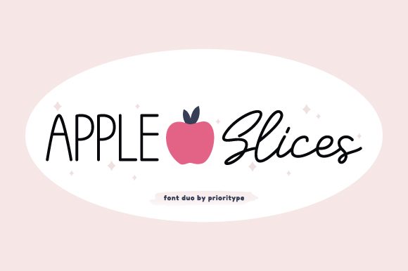 Apple Slices Font Review for Handmade Brands