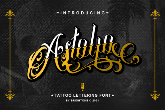 Astolfo Font for Web Design