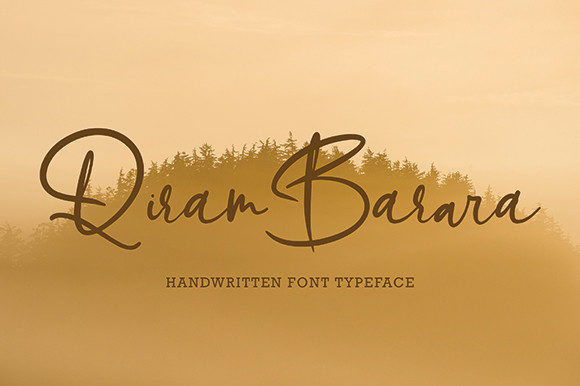 Elevate Campaign Visuals with Qiram Barara Typeface