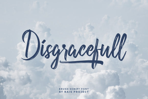 Elevate Your Brand with Disgracefull Script Font