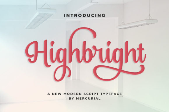 Highbright Font: The Vintage Script for Handmade Brands