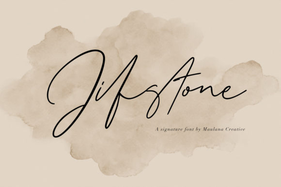 Jifstone Font Review: Elegant Script for Modern Branding