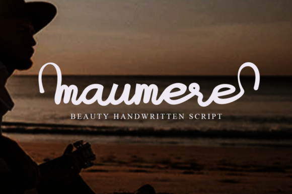 Maumere: A Cool Script Font for Creative Projects