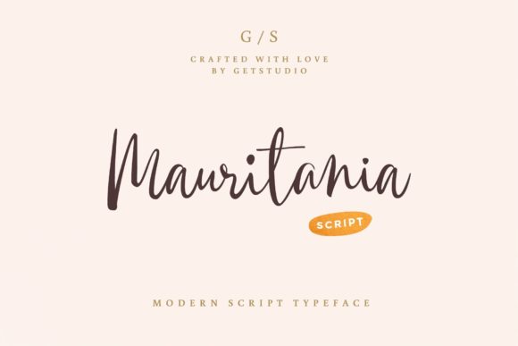 Mauritania Font for Elegant Branding