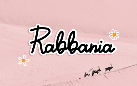 Rabbania Script Font for Elegant Handmade Designs