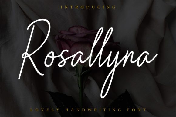 Rosallyna Font Review: Elegant Script for Designers