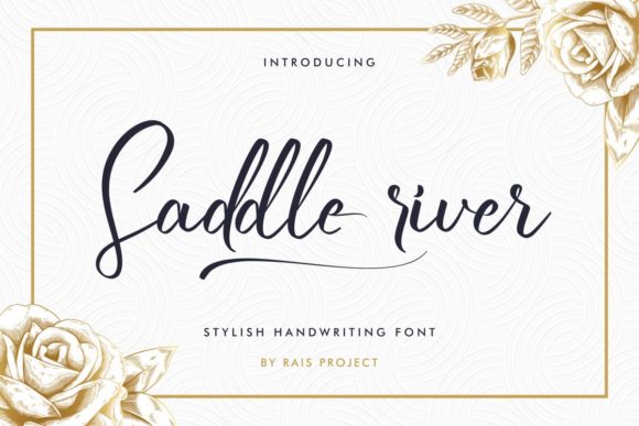 Saddle River Font Review