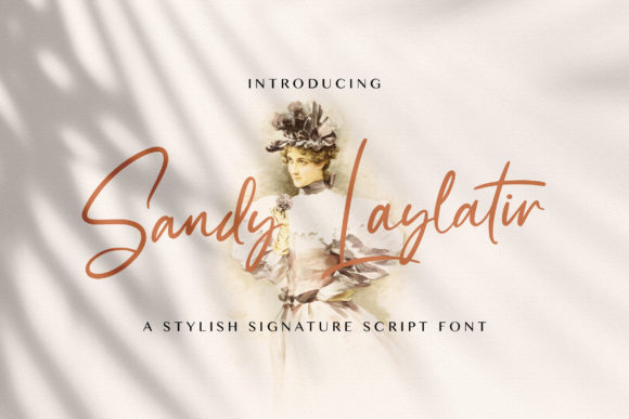 Sandy Lailyatir: The Perfect Script Font for Your Brand