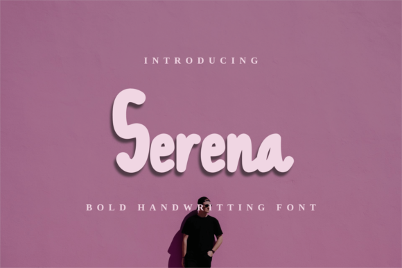 Serena: The Perfect Paint Brushed Script Font for Makers