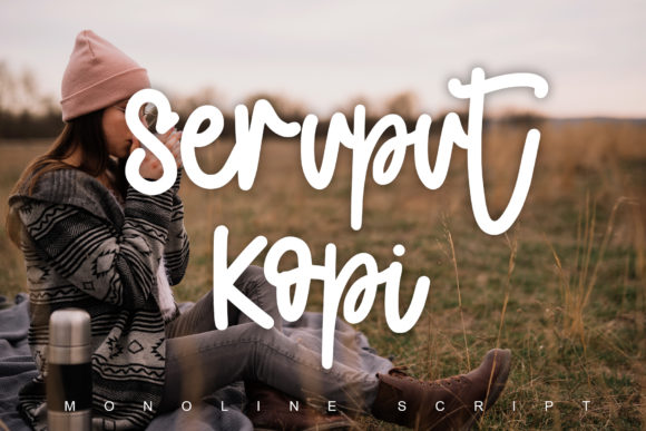 Seruput Kopi Font Review for Modern Campaigns