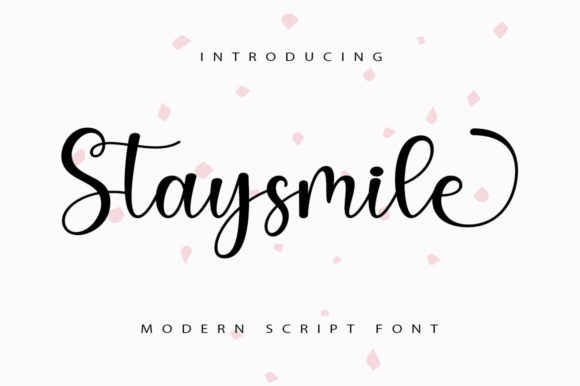 Stay Smile: A Refined Script Typeface for Web Design
