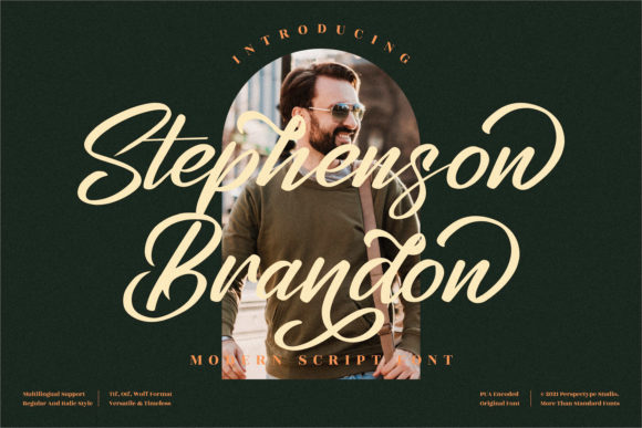 Stephenson Brandon: The Perfect Script Font for Handmade Brands