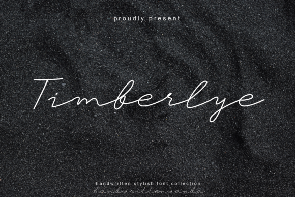 Timberlye: The Thin Script Font for Handmade Brands