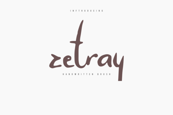 Zetray: The Elegant Script Font for Handmade Brands